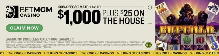 BetMGM Casino Welcome Offer